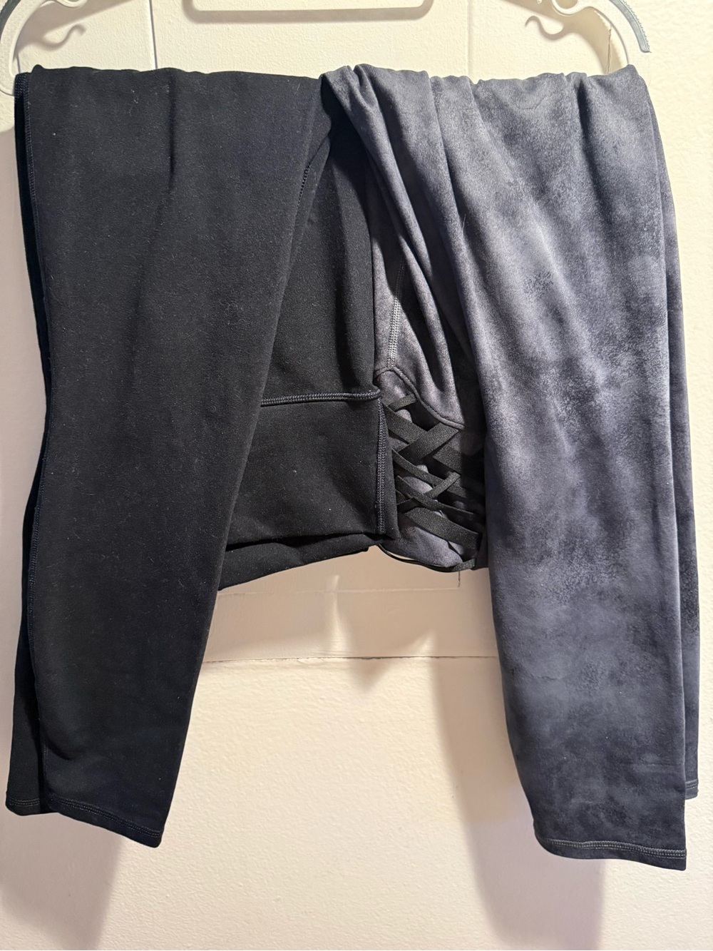 Fabletics 1-Black and 1-Charcoal Women’s Leggings